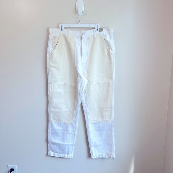NWT Madewell The ‘90s Straight Jean: Two-Tone Workwear Edition Size 32 - Picture 15 of 16